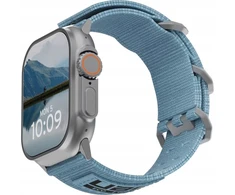 Urban UAG Metropolis – universalus nailoninis dirželis Apple Watch 44mm-49mm (Apple Watch 4-11, SE 1-3, Ultra 1-3) (debesų mėlyna) (194159114151)