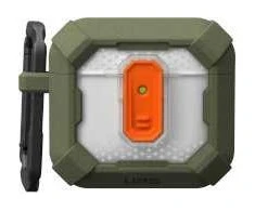 Dėklas Urban Armor Gear UAG Plazma, alyvuogių pilkumo – Airpods 4