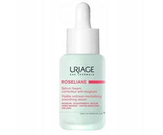 Uriage Roséliane Visible Redness-Neutralizing Smoothing Serum raminantis serumas jautriai / raustančiai veido odai, 30 ml