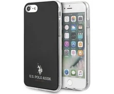 Us Polo Assn US Polo USHCI8TPUBK Apple iPhone 7/8/SE 2020 / SE 2022 telefono dėklas juodos spalvos Shiny