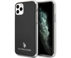 Dėklas Us Polo Assn US Polo USHCN65TPUBK iPhone 11 Pro Max juoda/juodas Shiny