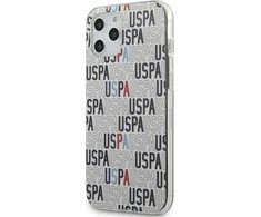 Us Polo Assn US Polo USHCP12LPCUSPA6 Apple iPhone 12 Pro Max 6,7" dėklas telefonui baltos spalvos Logo Mania Collection