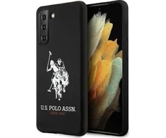Dėklas Us Polo Assn US Polo USHCS21SSLHRBK S21 G991 juodos spalvos Silicone Logo