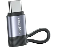 USAMS Adapteris AU17 Lightning – USB-C 30W aliuminio SJ677LN01 (US-SJ677)