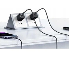 USAMS USB-C į Lightning kabelis 30W 1.2m aliuminio lydinio duomenų perdavimo kabelis SY serijos SJ729USB01 (US-SJ729)