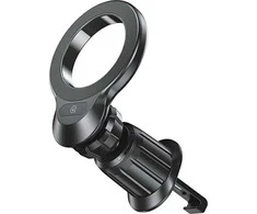 USAMS universalus magnetinis laikiklis US-ZJ075 ventiliacijos grotelėms juodos spalvos ZJ75ZJ01