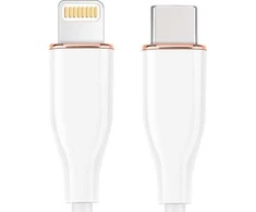 KABELIO ŽAIBAS Į USB-C 1.5M/CC-USB2S-CM8PM-1.5M-W GEMBIRD