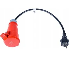 Adapteris CEE 7/7 na 5pin 16A Akyga AK-SC-E06