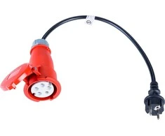 Adapteris CEE 7/7 na 5pin 16A Akyga AK-SC-E06