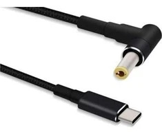 USB kabelis MicroConnect USB-C - DC 5.5 x 2.5 mm 1.2 m Juodas (USBC-DC-5A-20V)