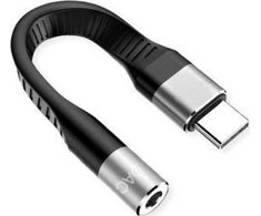 Adapteris USB Roline USB-C - Jack 3.5mm Juodas (12.03.3241)