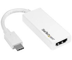 USB adapteris StarTech USB-C – HDMI Baltas (CDP2HD4K60W)