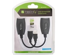 TECHLY USB ilgintuvas Cat.5E/6 kabeliu 50m