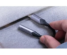 Ausinių lizdo USB-C adapteris iki 3.5 mm Vention BGJHA 0.1 m