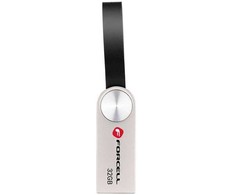 Pendrive 32GB USB 3.2 Gen 1 (USB A) Forcell F-Data Metal sidabrinis