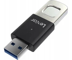 USB atmintinė Lexar JumpDrive Fingerprint F35Pro, 128 GB (LJDF35P064G-RNBNG)