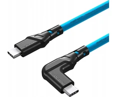 USB C2G kabelis Mathorn MTC-511 foto kabelis 5m 10Gbps 60W USB C-C90 ArcticBlue