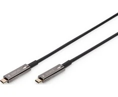 Assmann Electronic DIGITUS USB Type-C – USB Type-C AOC hibridinis FO kabelis 4K 60Hz USB 3.1 SPEC 10m