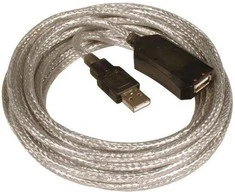 USB kabelis EFB USB-A - 5 m Juodas (K5263.5V2)