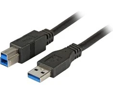 Efb Elektronik USB kabelis EFB USB-A - USB-B 1,8 m Juodas (K5236.1.1.8)