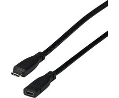 EFB USB kabelis USB-C – USB-C 0,2 m juodas (EBUSBC-USBC10GE.0,2)