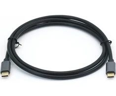 USB kabelis Equip USB-C - USB-C 1 m Juodas (128354)