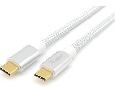 „Kabelis USB Equip“ USB-C - USB-C 0,5 m Baltas (128355)