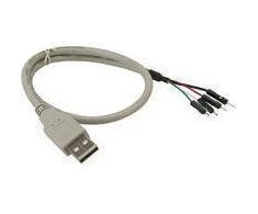 Intos USB skambutis - USB inc., 0.4m, Balta (33440A)