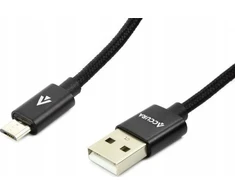 Accura USB 2.0 - micro USB 1.5m juoda