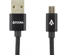Accura USB 2.0 - micro USB 1.5m juoda