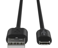 Ansmann duomenų ir įkrovimo kabelis iš USB į USB-Typ-C 100 cm