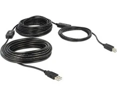 Delock Cable USB 2.0 A tipo kištukas > USB 2.0 B tipo kištukas 20 m