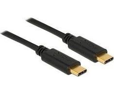 USB kabelis Delock USB-C - USB-C 4 m Juodas (83868)