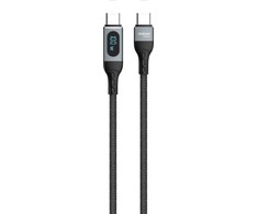 Dudao kabelis USB Type C - USB Type C greitas įkrovimas PD 100W juodas (L7MaxC)