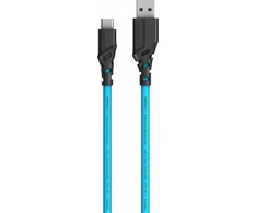 USB kabelis Eaton USB-A - USB-C 5 m mėlynas (MTC-500)