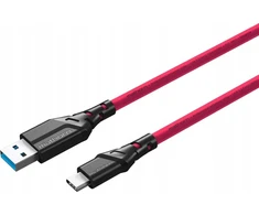 USB kabelis Eaton USB-A - USB-C 5 m, rožinis (MTC-500M)