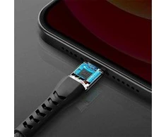 ENERGEA Nyloflex USB-C – Lightning Kabelis C94 MFI 1.5m mėlynas