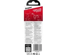„Energizer Classic“ – USB-A į „Micro USB“ jungiamasis kabelis, 1,2 m (juodas)