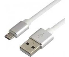 USB Laidas – EverActive CBS-1.5MW Micro USB 2,4 A, 480 Mbps, 1,5 m, Balta