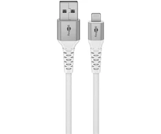 USB kabelis Goobay Lightning - USB-A 3 m, baltas (RB74513)