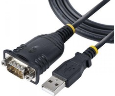 USB kabelis StarTech USB-A - DB-9 0.91 m Juodas (1P3FP- USB- SERIAL)