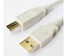 USB kabelis Icidu Kabelis Brackton USB kištukas - USB kištukas B 1.8m baltas