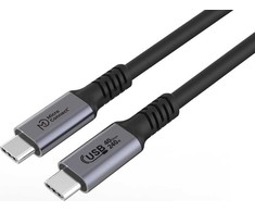 USB kabelis MicroConnect USB-C - USB-C 2 m juodas (USB4CC2-240W)