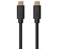 USB kabelis Port Designs USB-C - USB-C 1 m juodas (900074)