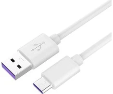 USB laidas PremiumCord USB-A - USB-A 1 m Balta (ku31cp1w)