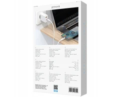 USB kabelis Proove WireX Pro Type-C į Type-C, baltas, 100 W (1,5 m), USB 3.0, 1.5 m