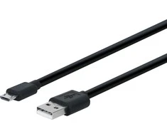 USB kabelis ProXtend USB 2.0 Micro B yra 5,5 x 2,1 Juodas 20CM