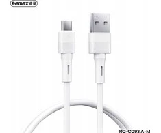CABLE REMAX LEYA SERIES RC-C093 2,4A USB/MICRO USB Baltas