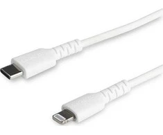 USB kabelis StarTech USB-C - Žaibas 1 m Baltas (RUSBCLTMM1MW)