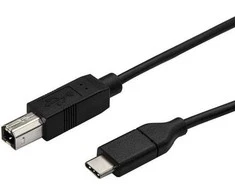USB kabelis StarTech USB-C - USB-B 3 m Juodas (USB2CB3M)